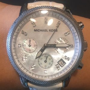 Micheal Kors White watch